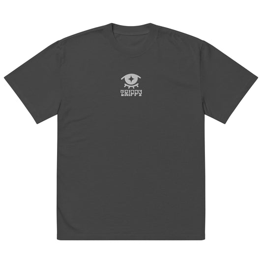 Camiseta Trippy oversize black
